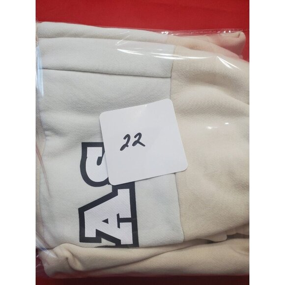 Adidas Joggers Women's Size S Cream And White Logo Prototype Model Sample Unit - Picture 13 of 13